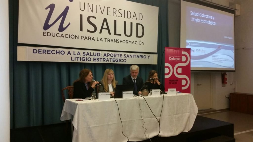 El juez Scheibler participó de la jornada organizada por el Programa de Salud del Ministerio Público de la Defensa de la CABA